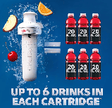 Стартовий набір пляшка Cirkul із двома смаковими картриджами Фруктовий Пунш та Ягідний Мікс 650 мл, фото 4