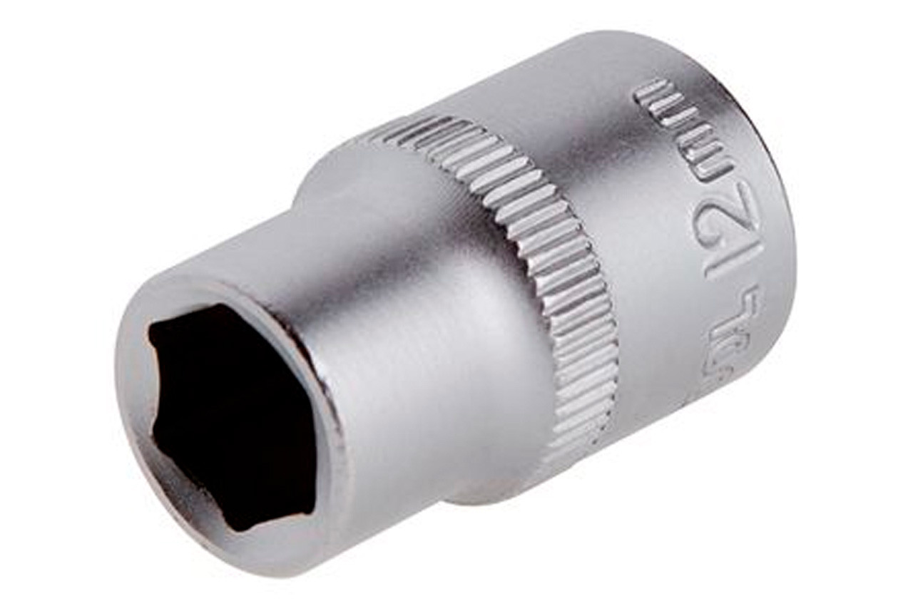 Головка шестигранна Intertool 12 мм x 1/2" матова (ET-2012)