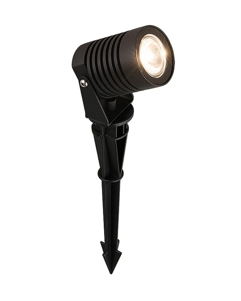 Вуличний світильник Nowodvorski 9100 Spike LED 1x5W 3000K 300Lm IP54 Чорний