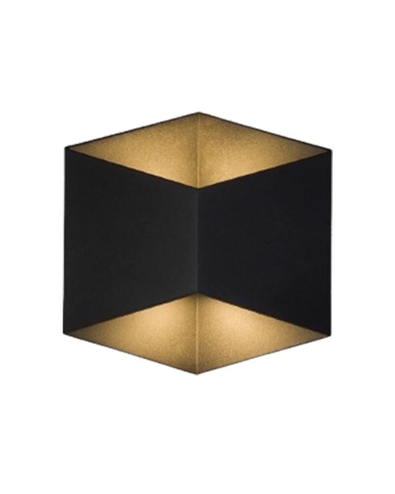 Вуличний світильник Nowodvorski 8142 Triangles LED 2x5W 3000K 700Lm IP54 Чорний