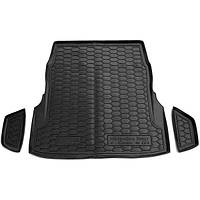 Коврик в багажник Mercedes W222 (2014-) (с регулировкой сидений) (Avto-Gumm)