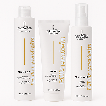 Набір косметики з молочними протеїнами Envie Luxury Milk Protein 250мл