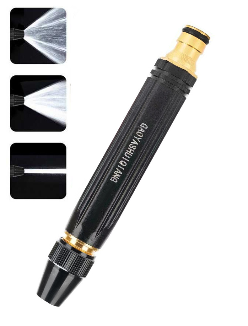 Портативна насадка-розпилювач з регулюванням напору води для миття високого тиску LY277, фото 1