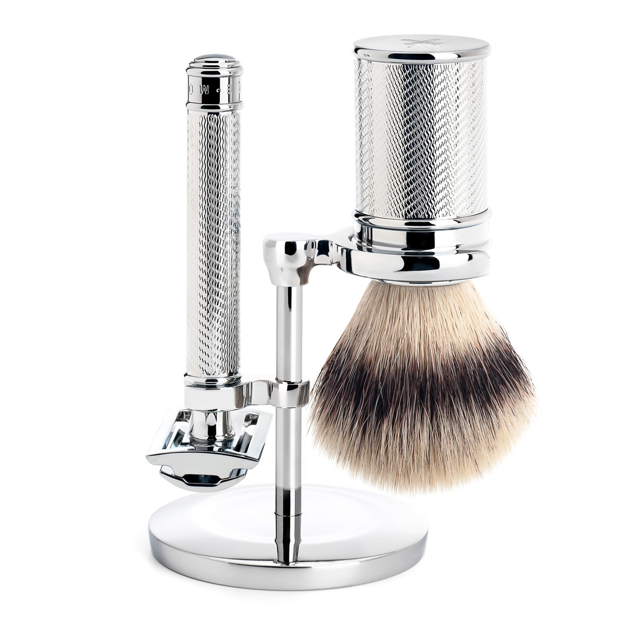 Набір для гоління ( пензель+безпечна бритва+підставка) мод. S 31 M 89, фото 1