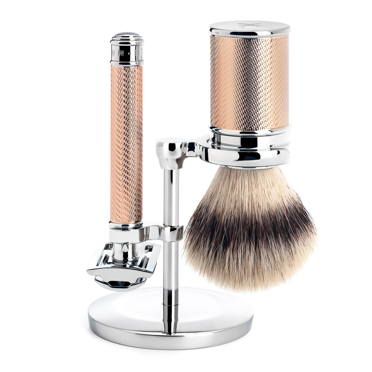 Набір для гоління ( пензель+безпечна бритва+підставка) мод. S 31 M 89 RG, фото 1