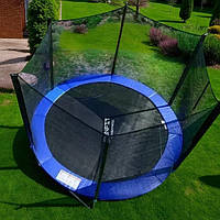 Усиленный батут FUNFIT Original диаметром 252 см (8ft) с наружной защитной сеткой и стремянкой, до 130кг