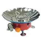 Газова туристична плита KOVAR K-205 вітрозахисна Пелюстка (велика), фото 6