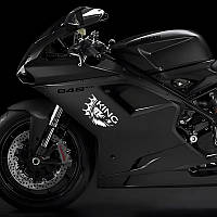 Вінілова наклейка KING 20 x 11 см., фото 5