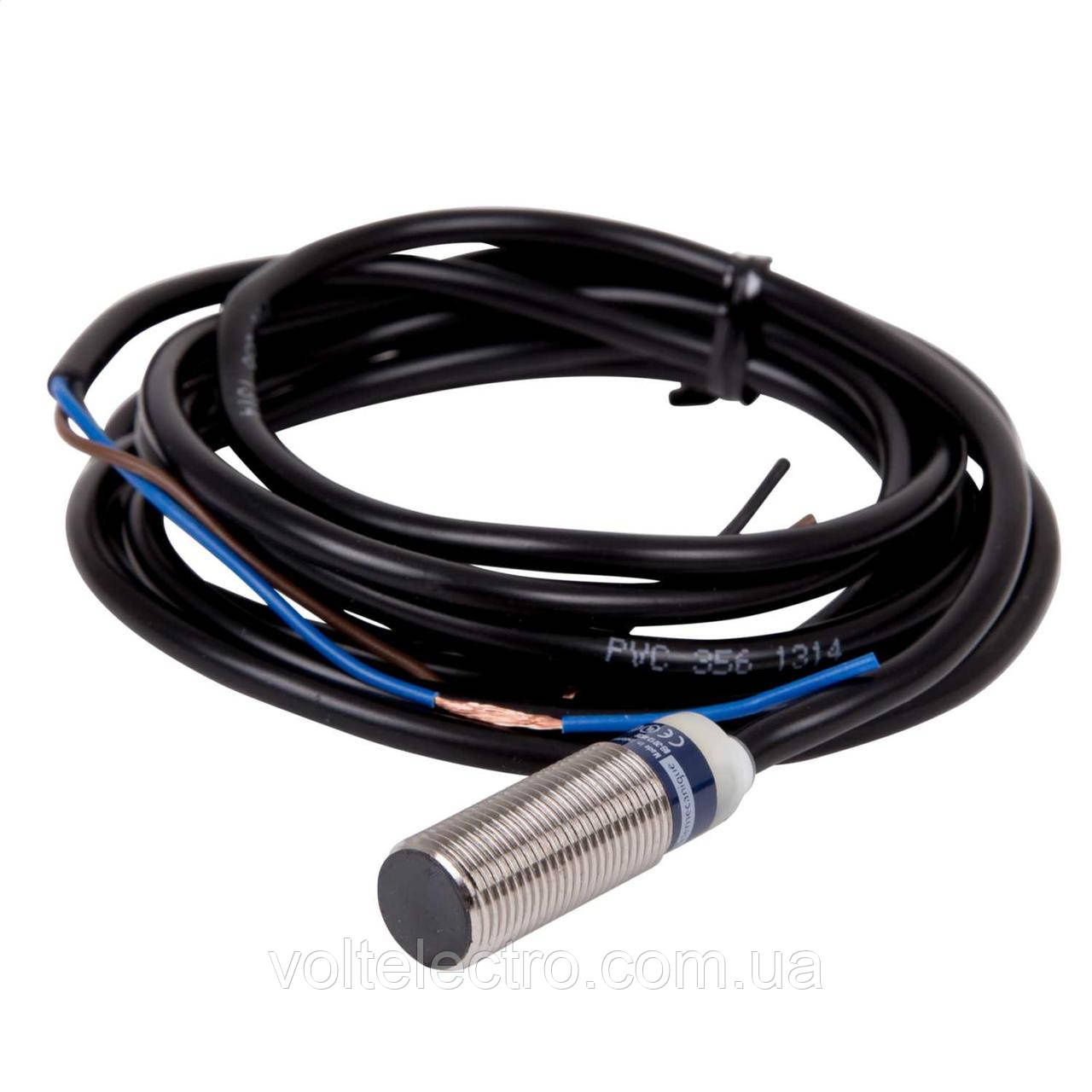 Індуктивний датчик M12 NO PNP 12-24В=, Telemecanique XS112B3PAL2, фото 1
