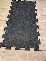 Гумові мати ПАЗЛ 1000х1000х8 мм для тренажерних залів