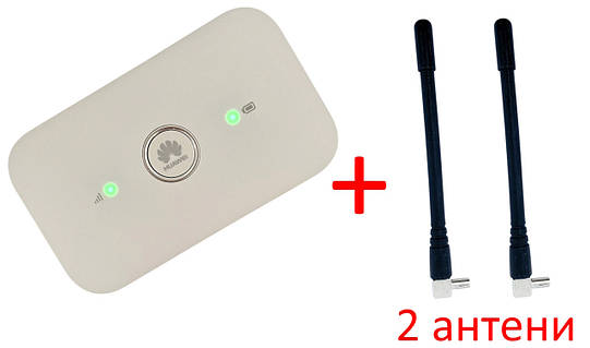 Роутер модем 4G WiFі Huawei хуавей E5573-320 GSM LTE сим карта 150 Мбит два выхода под антенну + 2 антенны