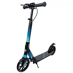 0030 Самокат Maraton Delta, двоколісний із ручним гальмом.