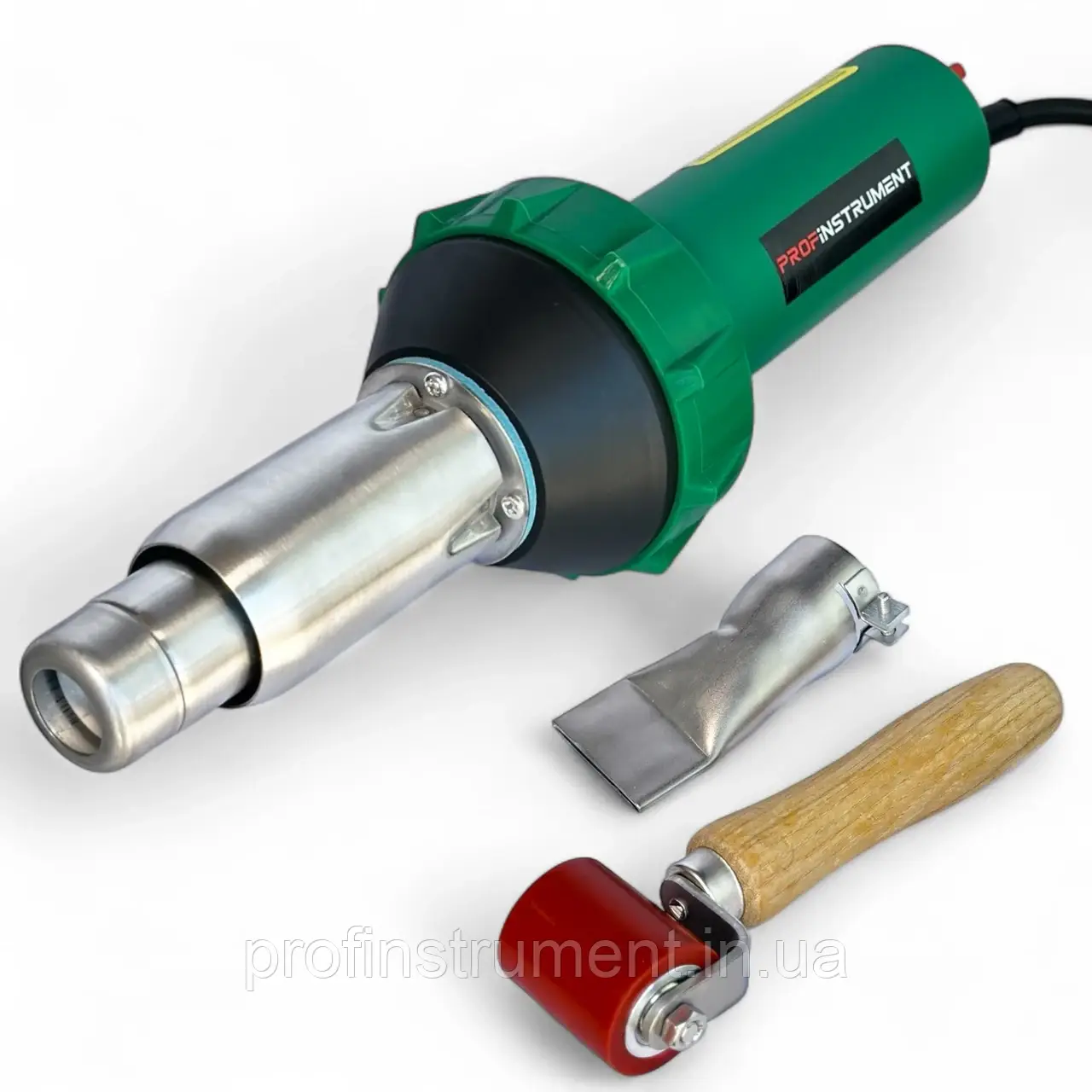 Професійний зварювальний фен для покрівельних мембран з автоохолодженням Profinstrument PRO-2000 (800°C 2.0 Квт), фото 1