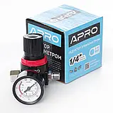 Редуктор з манометром 1/4`, фото 4