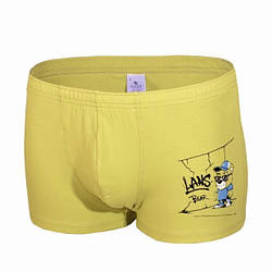 Чоловічі труси шорти Lans 07/027 Ведмідь фісташка салатові
