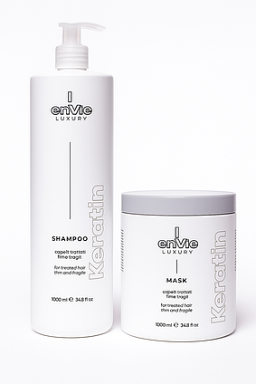 Набір для пошкодженого волосся з кератином