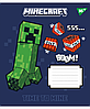 Зошит 12 аркушів,.коса лінія, YES "Minecraft Signs" 767558, фото 2