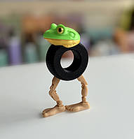 Бонека Амбалабу Boneca Ambalabu жаба з ногами іграшка-мем Italian Brainrot Італійські меми персонаж TikTok 13см