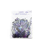 Висічки Наклейки Фіолетові метелики 40 шт NKL152, фото 2