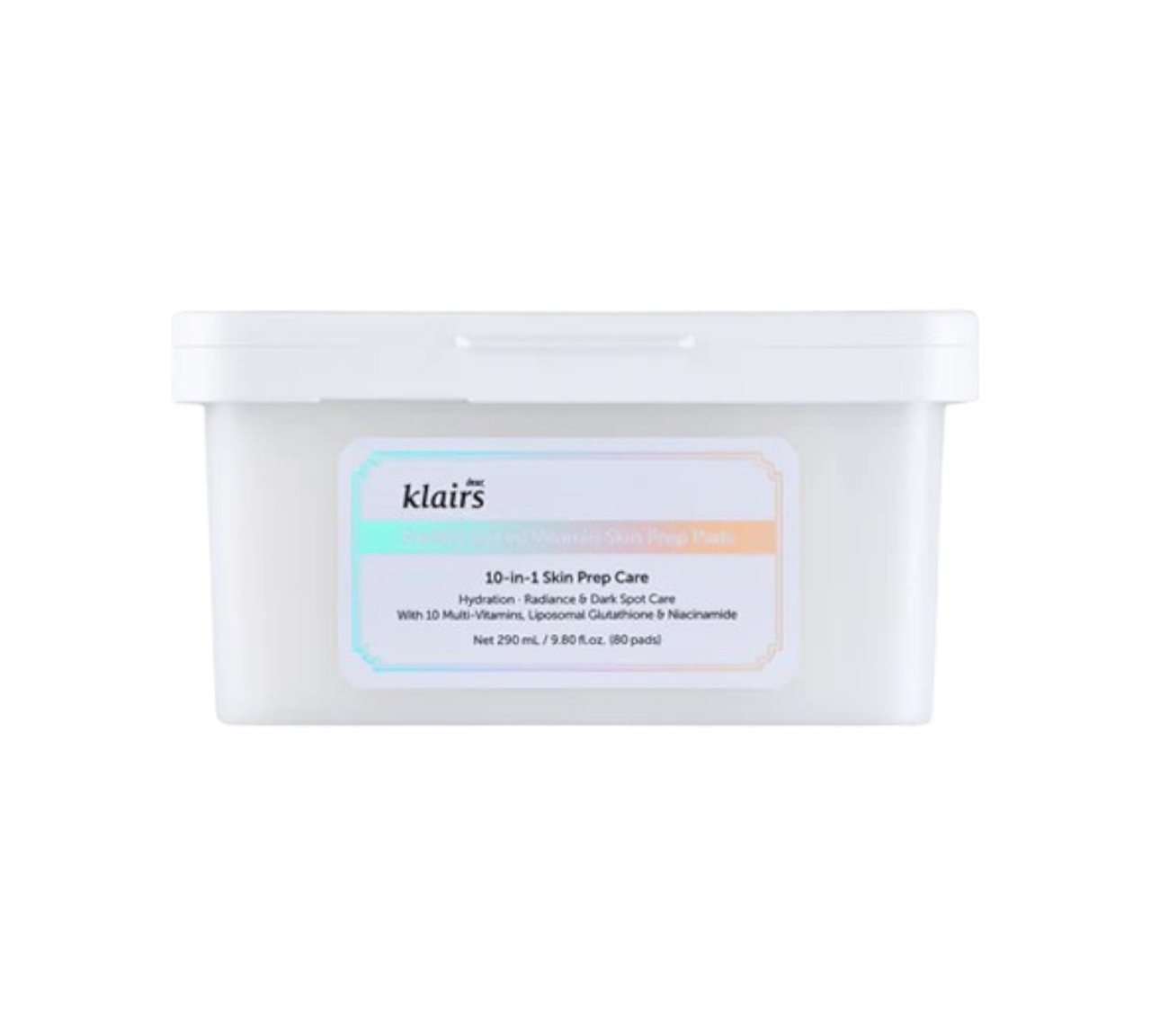 Пади для обличчя з вітаміном С DEAR, KLAIRS Freshly Juiced Vitamin Skin Prep Pads 80 шт., фото 1