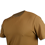 Футболка трикотаж Найк Militex | Поліестер + Еластан | Відведення вологи | Койот, фото 4