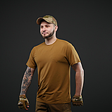 Футболка трикотаж Найк Militex | Поліестер + Еластан | Відведення вологи | Койот, фото 5