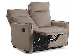 Диван-реклайнер з ручним механізмом TRAVIS 2 VELVET 2-х місний диван для відпочинку та релаксу