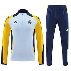 Костюм тренувальний Реал Мадрид блакитний