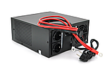 ДБЖ BRAZZERS BRSW‑LFP‑600 (500 Вт), під зовнішній АКБ 12 В (LiFePo4/GEL/AGM), струм заряду 10/20 А, BOX, фото 2