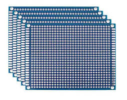 Макетна плата 70x90 мм двостороння текстиліт FR-4