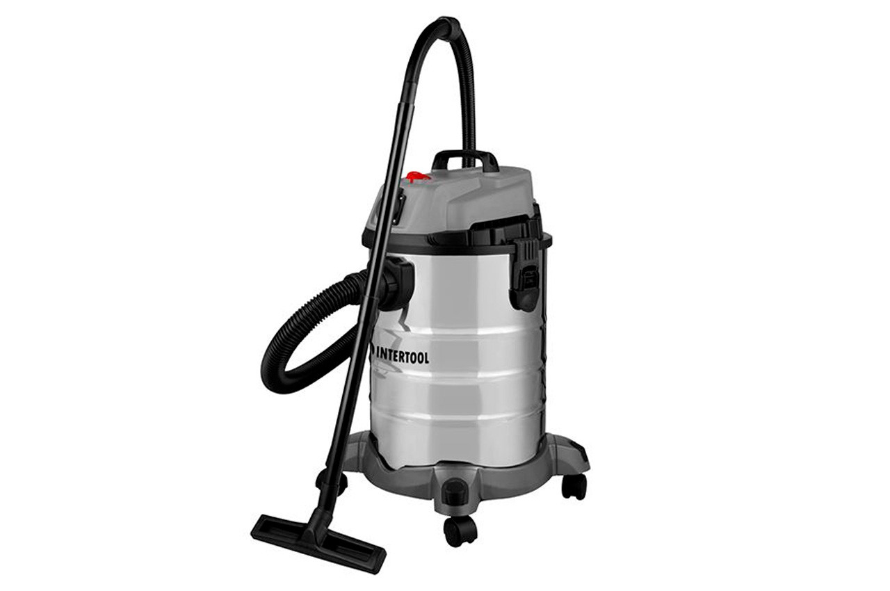 Пилосос промисловий Intertool 1400 Вт x 30 л (DT-1030)