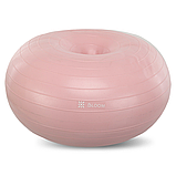 Фітбол м'яч для балансу 55 см Пончик сатин BLOOM LB7050, фото 2