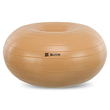 Фітбол м'яч для балансу 55 см Пончик сатин BLOOM LB7050, фото 3