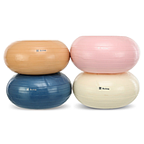 Фітбол м'яч для балансу 55 см Пончик сатин BLOOM LB7050, фото 8