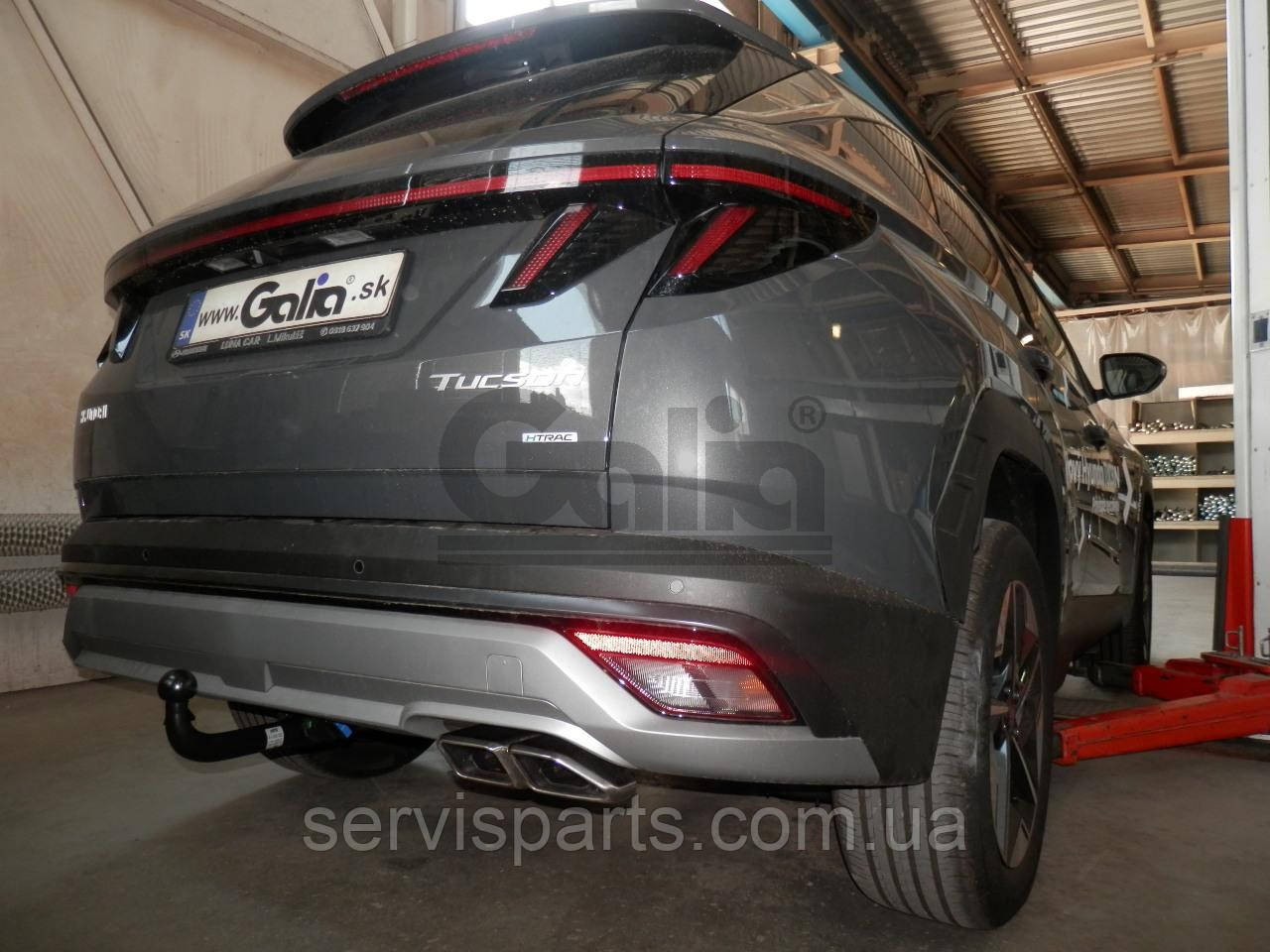 Фаркоп Hyundai Tucson NX4 facelift 2024- (Хендай Туксон 4) оцинкований