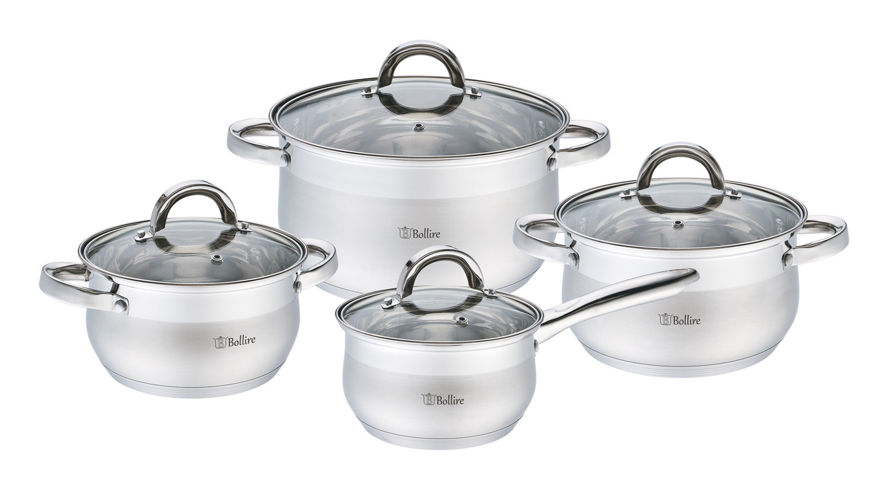 Набір посуду BR-4008 Bollire 8 предметів BOLLIRE, фото 1