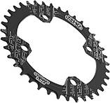 Зірка неспадайка FMFXTR Narrow-Wide 38T чорна | BCD 104 мм для шатунів, фото 4