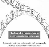 Зірка неспадайка FMFXTR Narrow-Wide 36T чорна | BCD 104 мм для шатуна, фото 4