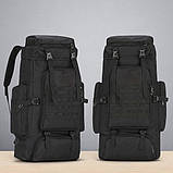 Рюкзак трекінговий  для походів великого розміру чорний (5050459), фото 2