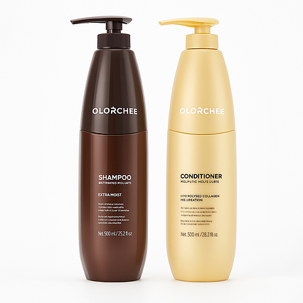 Набір для живлення та зволоження волосся – Olorchee Nourishing Moisture Extra Moist, 800 мл