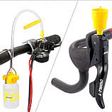 Комплект для прокачування гідравлічних гальм велосипеда TOOPRE з металевимі з'єднувачами, фото 2