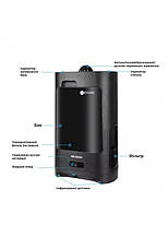 Перукарський безконтактний вакуумний смітник-пилосос Stylance FAST SWEEP 800-002 | Автоматичний пилосос для збору сміття з, фото 4