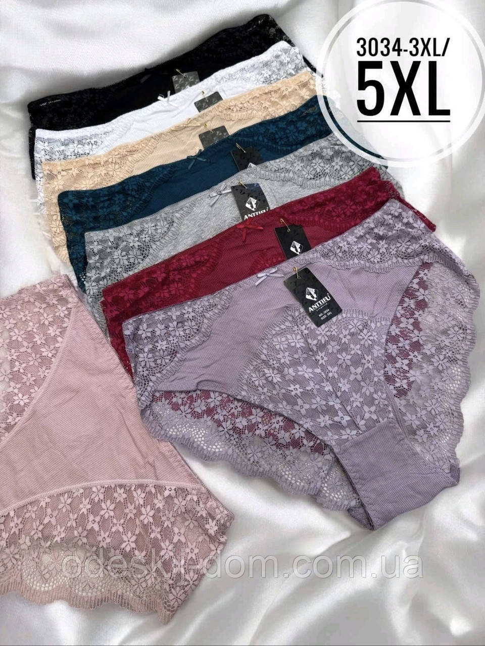 Трусики жіночі ТМ Anttifu 3-4-5xl, фото 1