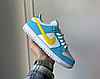 Кросівки жіночі Nike SB Dunk Low BLUE кеди Найк СБ сині замшеві 36 37 38 39 40 41, фото 3
