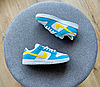 Кросівки жіночі Nike SB Dunk Low BLUE кеди Найк СБ сині замшеві 36 37 38 39 40 41, фото 2