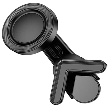 Магнітний тримач для телефона на автомобільний дисплей, 360°, 124 х 59 х 68 мм, H57 / Тримач для авто