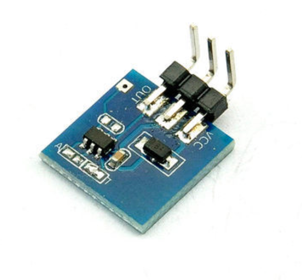 Сенсорний модуль TTP223, ємнісний перемикач із режимами самоблокування і моментальної дії