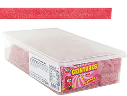 Стрічка Полуниця радикал – желейні цукерки Jake Іспанія 1,6 кг/200 шт