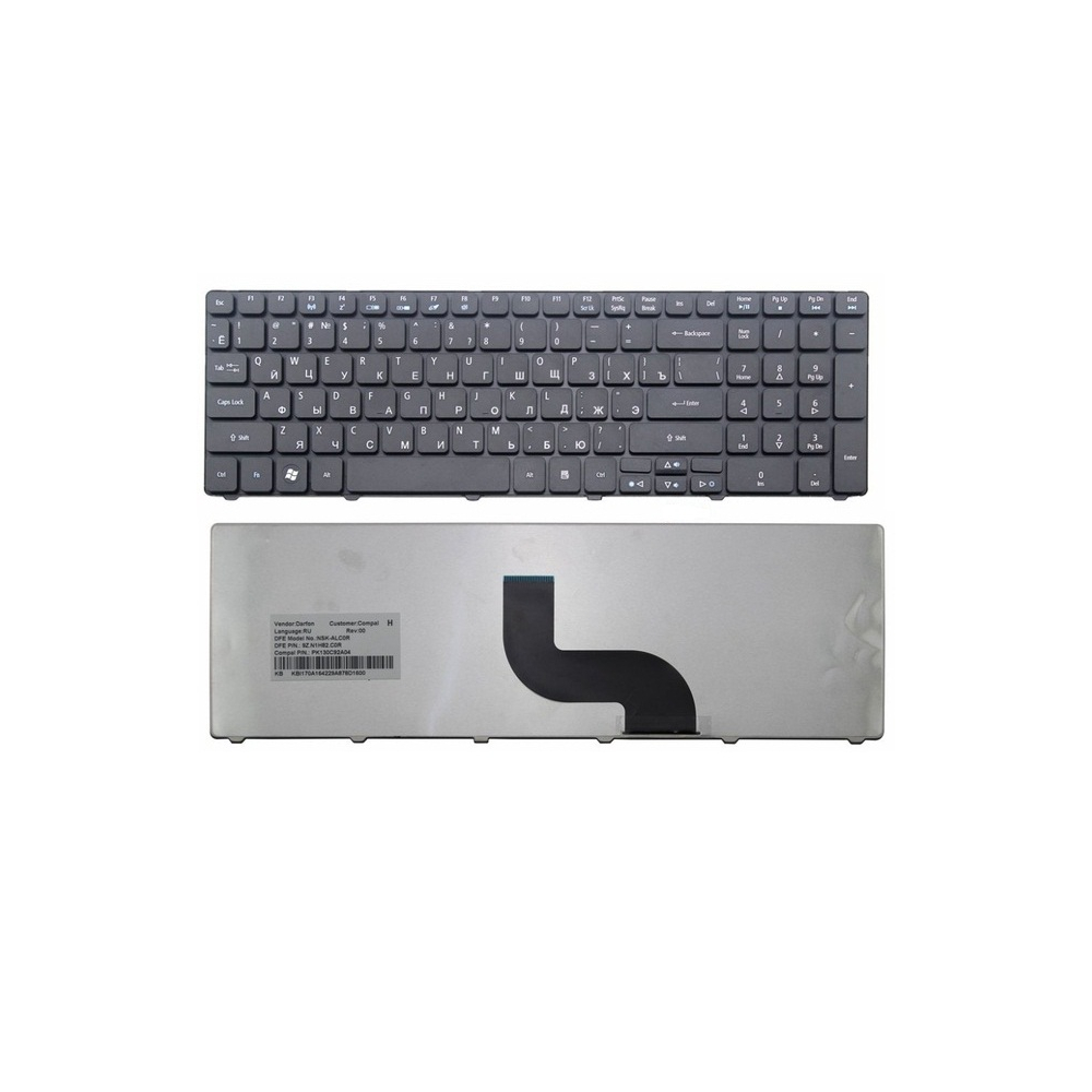 Клавіатура для ноутбука Acer Aspire 5236 black