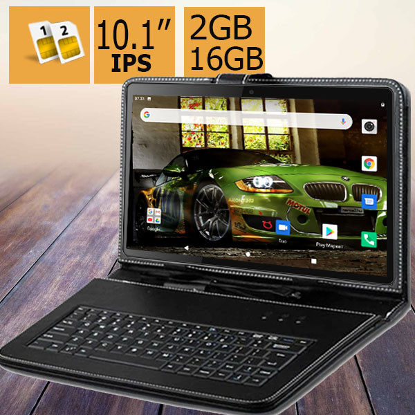 Уцінка! Планшет-телефон  Hoozo MT116 2/16 IPS 3G 2 SIM  + Чохол-клавіатура